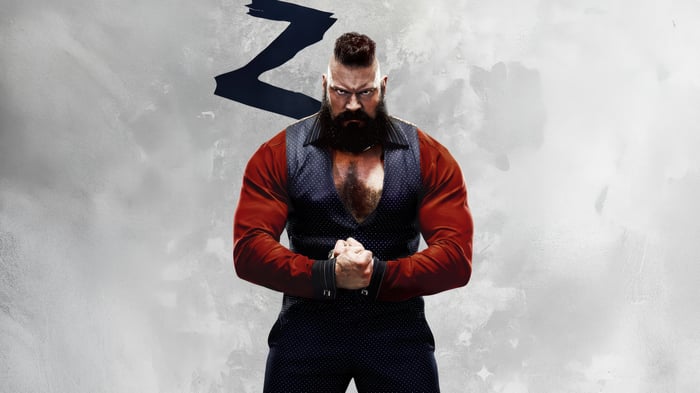 Zangief from Street Fighter 4K