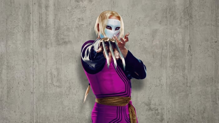 Vega from Street Fighter 4K
