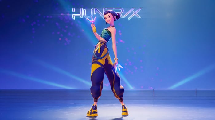Zoey from HUNTR/X in 4K