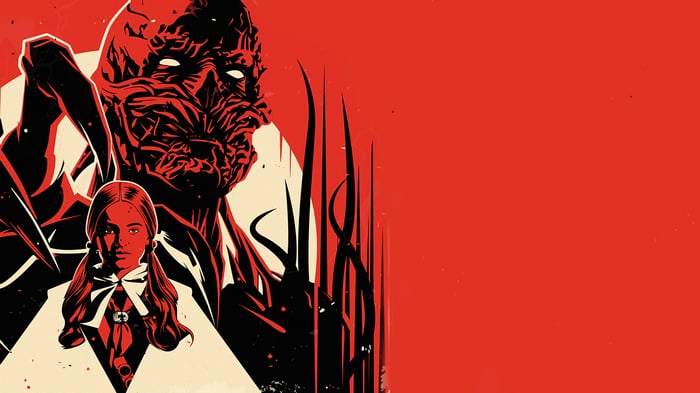 Stranger Things Vecna and Girl 4K