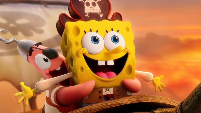 SpongeBob SquarePants and Patrick Star as Pirates in 4K