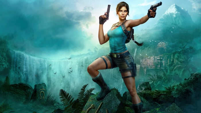 Lara Croft in Tomb Raider: Legacy of Atlantis 4K