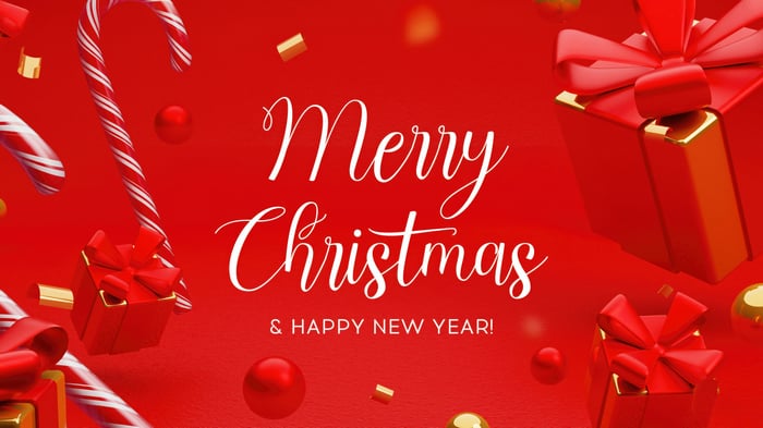 Merry Christmas and Happy New Year 4K