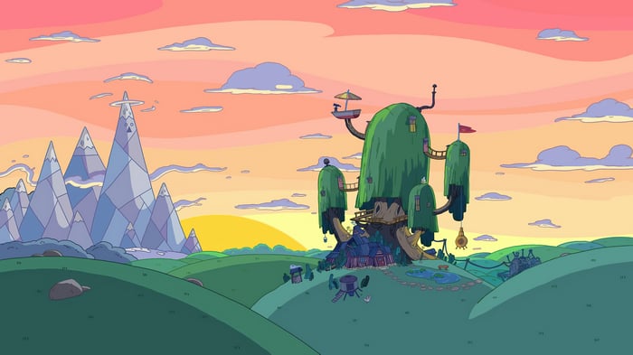 Adventure Time Tree House 4K