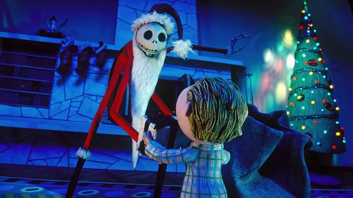 The Nightmare Before Christmas Jack Skellington 4K