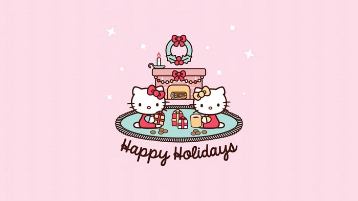Hello Kitty Happy Holidays 4K