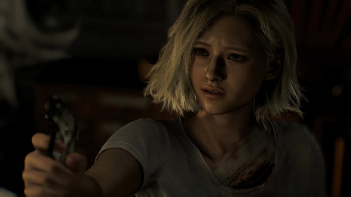 Resident Evil Requiem: Grace Ashcroft with Gun