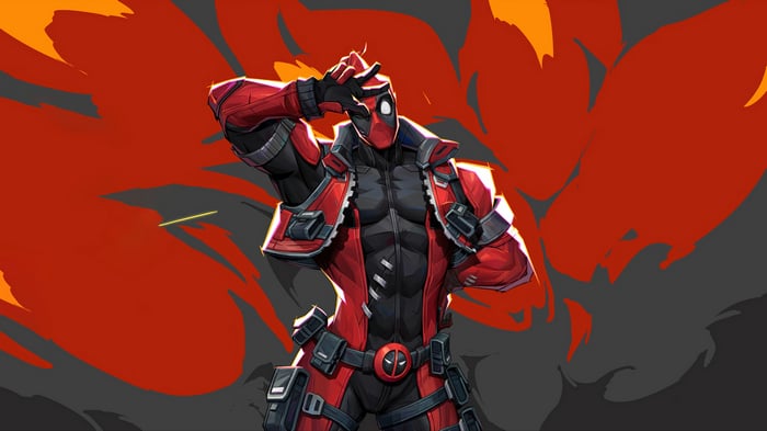Deadpool in Marvel Rivals 4K