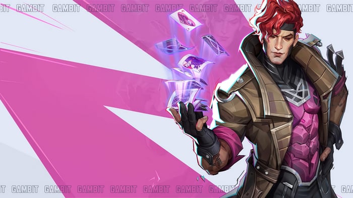 Gambit from Marvel Rivals in 4K