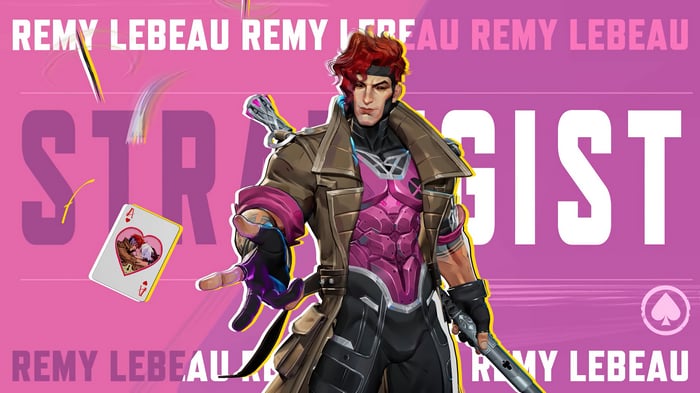 Gambit from Marvel Rivals 4K