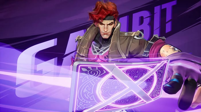 Gambit from Marvel Rivals in 4K