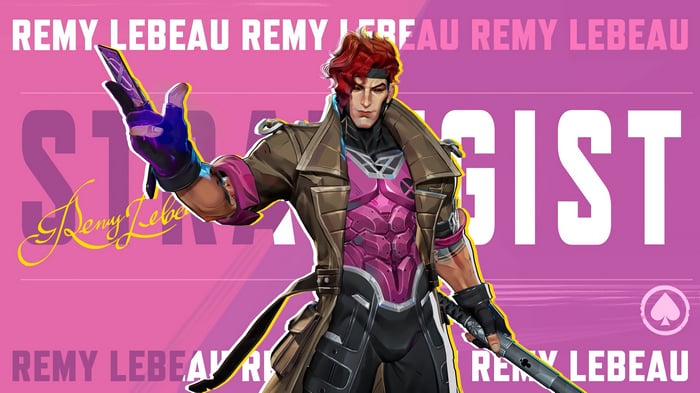 Gambit from Marvel Rivals 4K