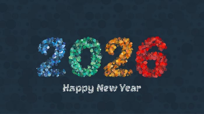 Happy New Year 2026 4K