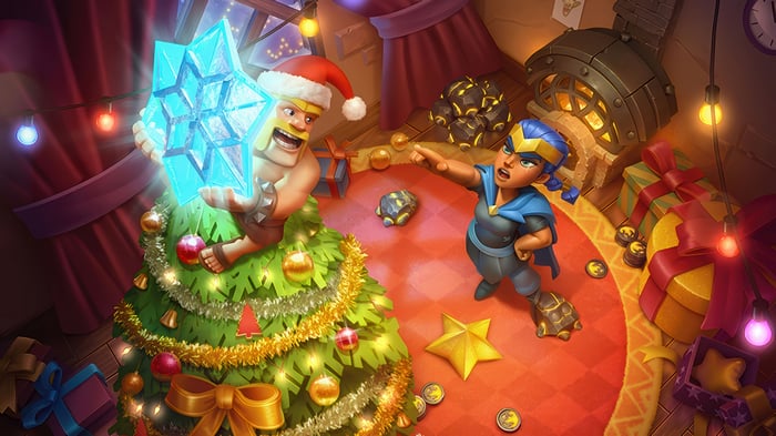 Clash of Clans Christmas Tree Decoration
