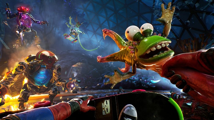 High on Life 4K video game characters