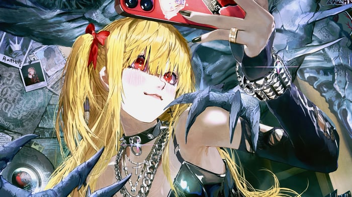 Misa Amane from Death Note in 4K