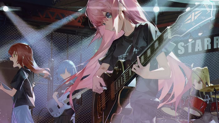 Bocchi the Rock! Band Performing Live