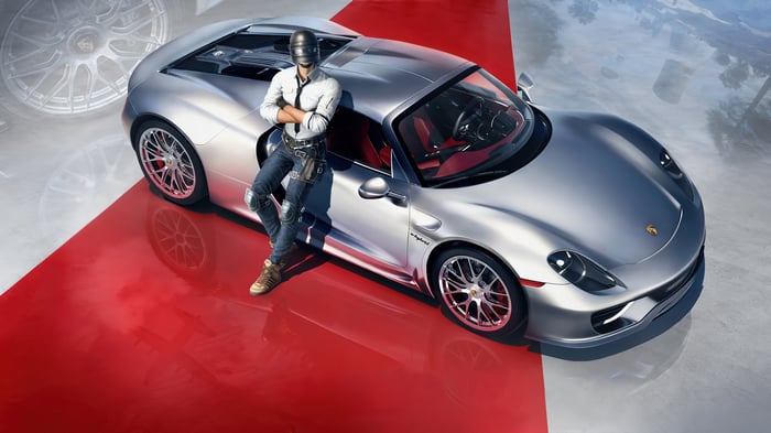 PUBG Mobile Porsche 4K