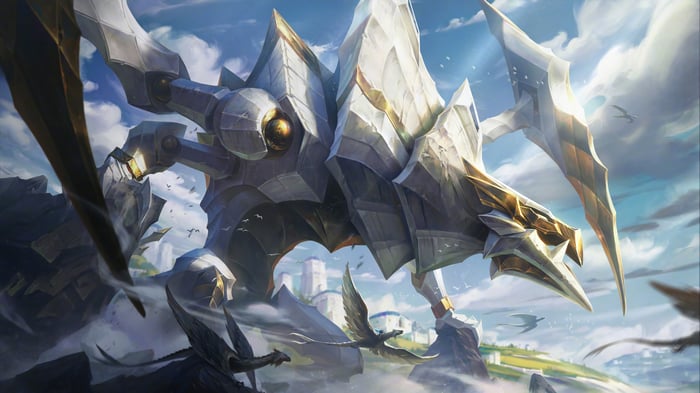 Petricite Skin Splash Art from League of Legends 4K