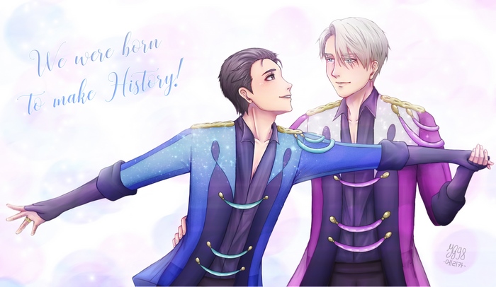 Yuri!!! On Ice: Yuuri Katsuki and Victor Nikiforov