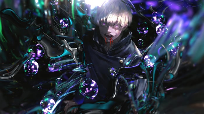 Toge Inumaki from Jujutsu Kaisen in 4K