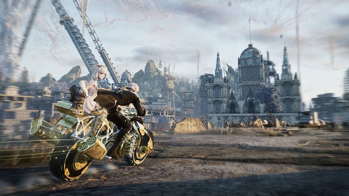 CODE VEIN 2 4K Motorcycle