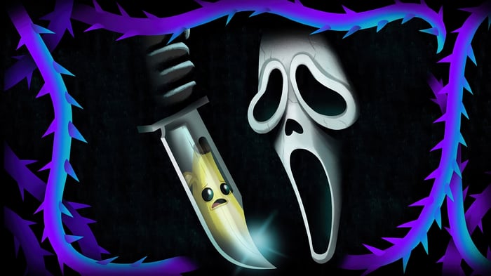 Ghostface and Banana in Fortnite 4K
