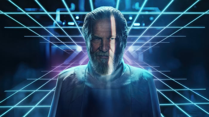 Jeff Bridges in Tron: Ares 4K
