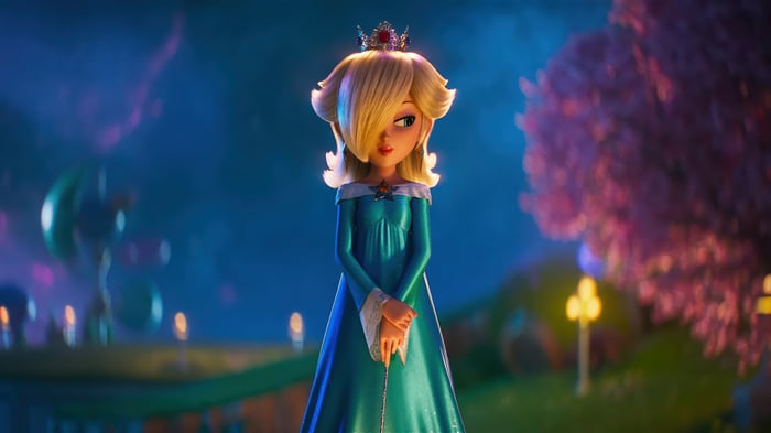Rosalina from The Super Mario Galaxy Movie 4K