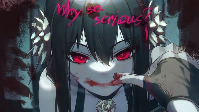 Yor Forger from Spy x Family, Why So Serious? 4K