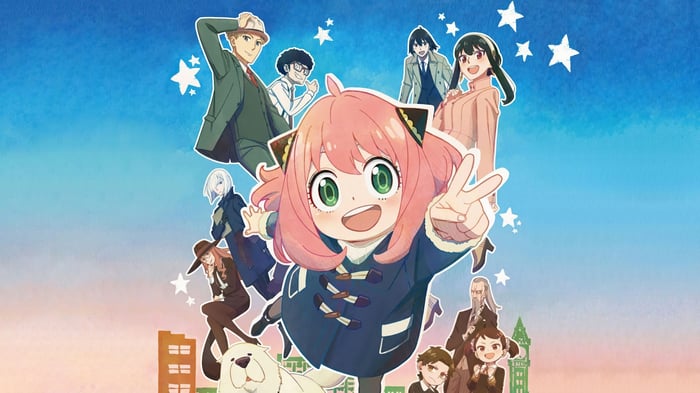 Spy x Family Characters with Anya Forger in Front