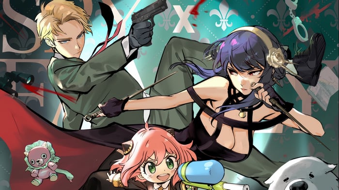Spy x Family: Loid, Yor, Anya, and Bond