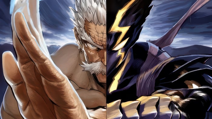One Punch Man: Bang and Garou 4K