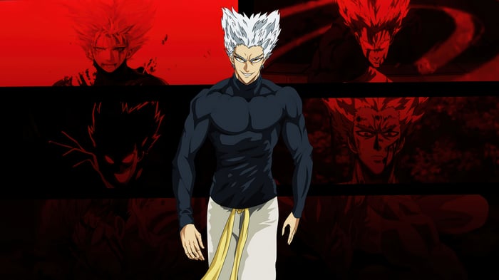 Garou from One Punch Man in 4K