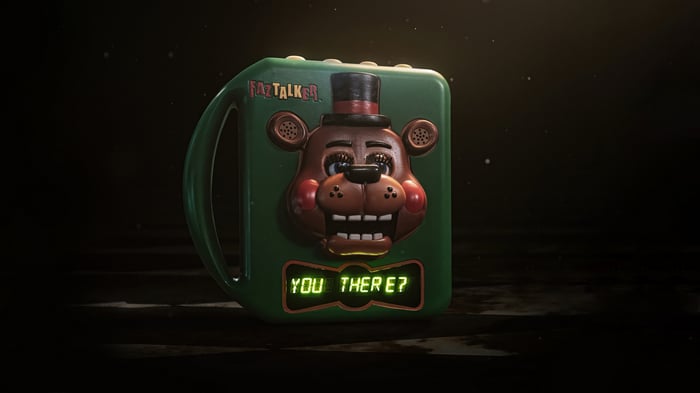 FazTalker from FNAF Movie Poster 4K