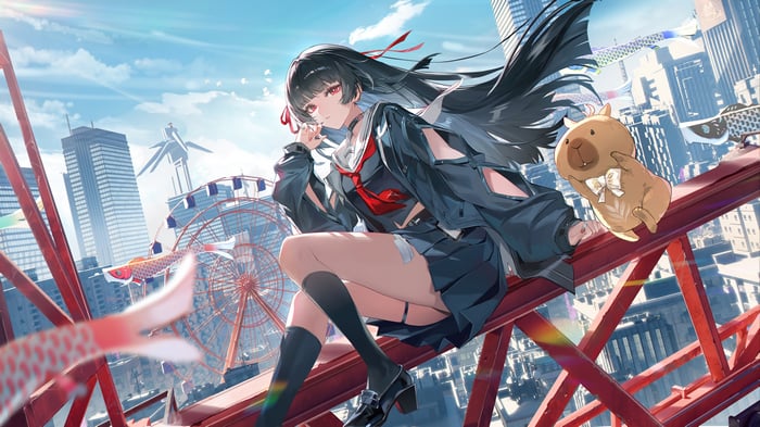 Chisa from Wuthering Waves in 4K
