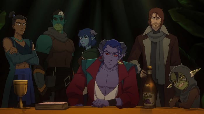 The Mighty Nein characters in 4K