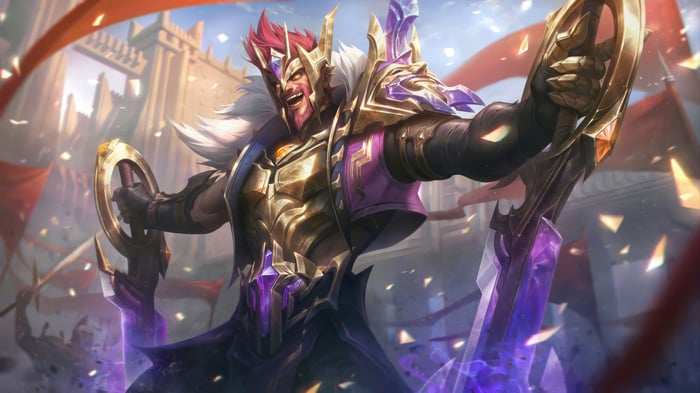 Victorious Draven from League of Legends 4K