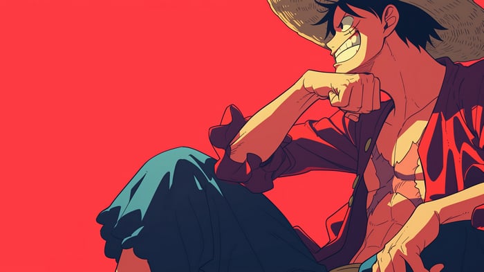 Monkey D. Luffy from One Piece in 4K