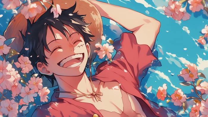 Monkey D. Luffy in One Piece 4K