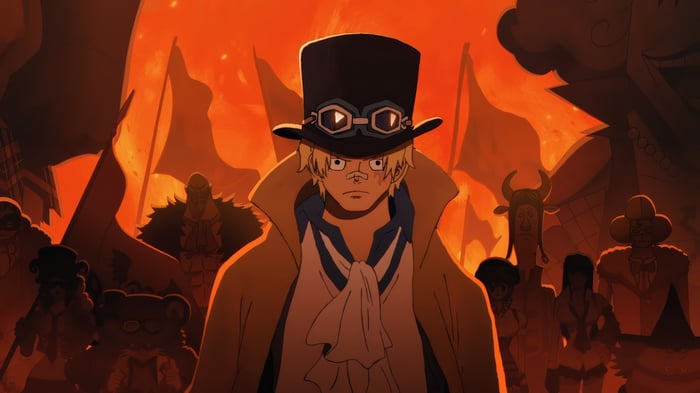 Sabo and his crew in One Piece 4K