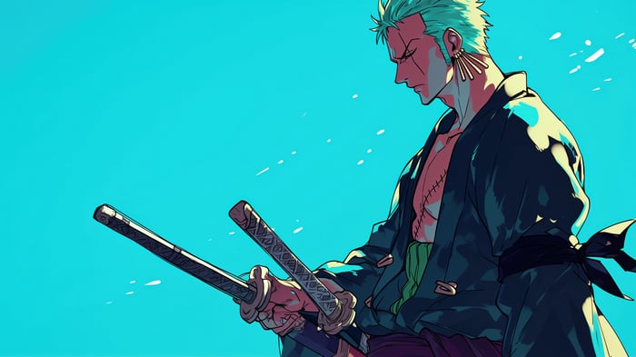 Roronoa Zoro from One Piece 4K