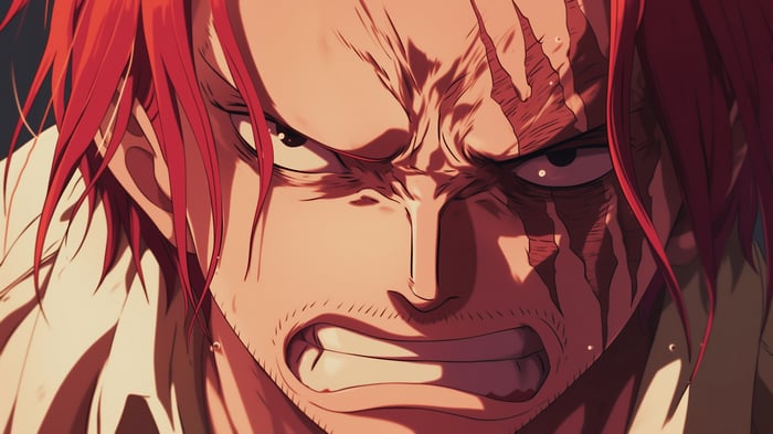 Shanks from One Piece 4K