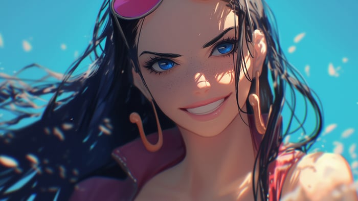 Nico Robin from One Piece in 4K