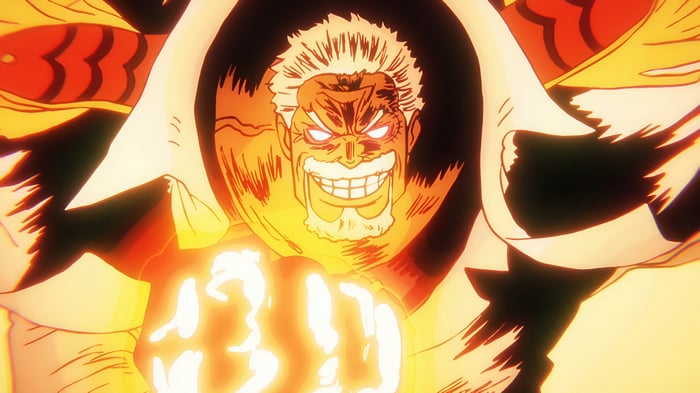 Monkey D. Garp in One Piece 4K