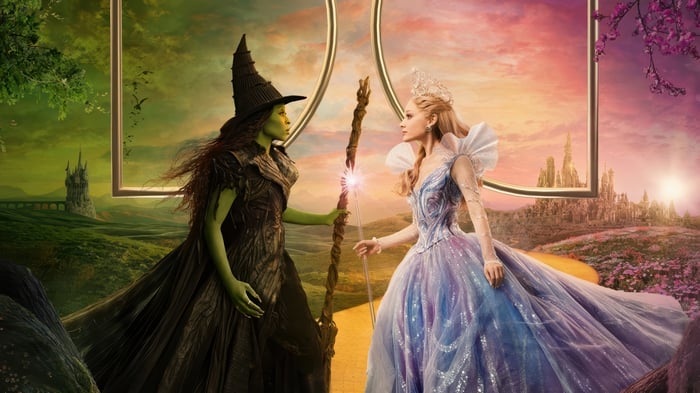 Wicked: For Good Glinda and Elphaba 4K