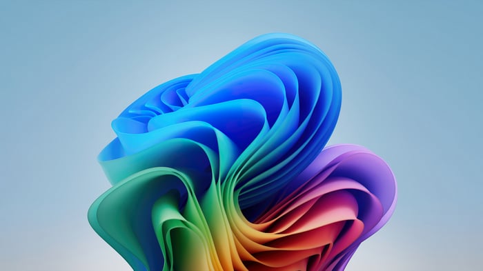 Windows 11 Abstract Colorful Design 4K