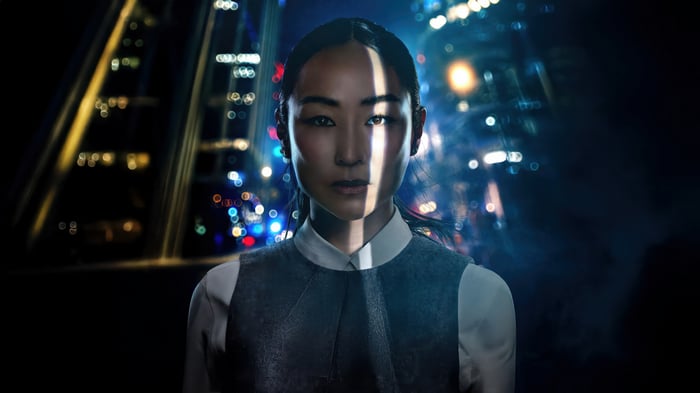 Greta Lee in Tron: Ares 4K