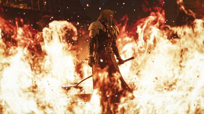 Sephiroth in Final Fantasy VII Rebirth 4K