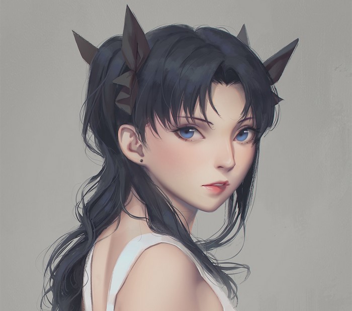Rin Tohsaka from Fate/Stay Night
